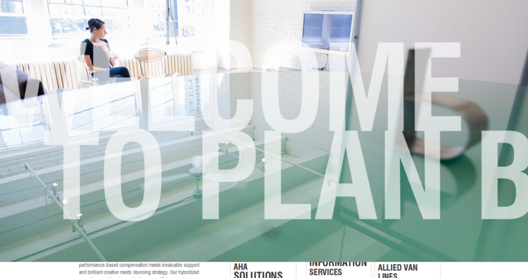 Home page of #21 Top PR Firm: Plan B