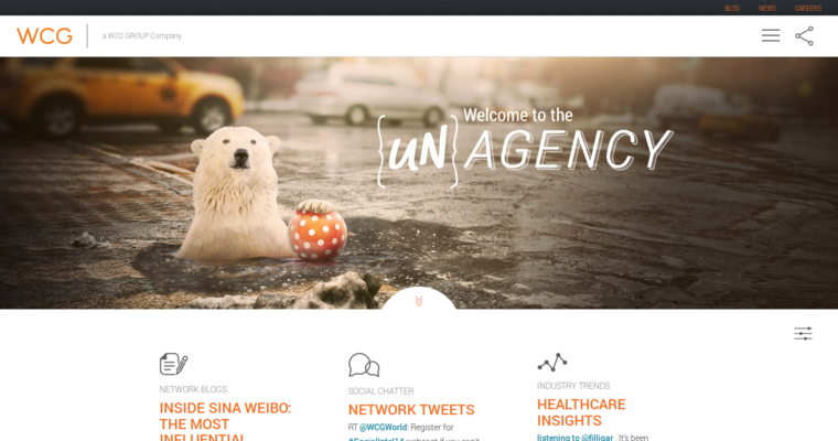 Home page of #3 Best Public Relations Agency: WeissComm Group