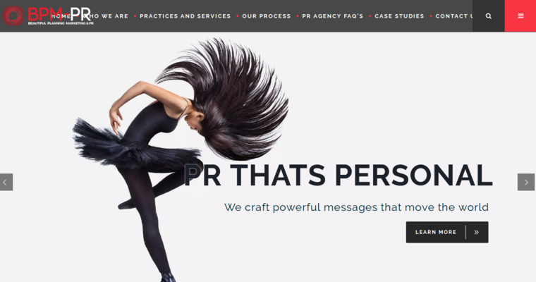 Home page of #3 Best Fashion PR Business: BPM-PR