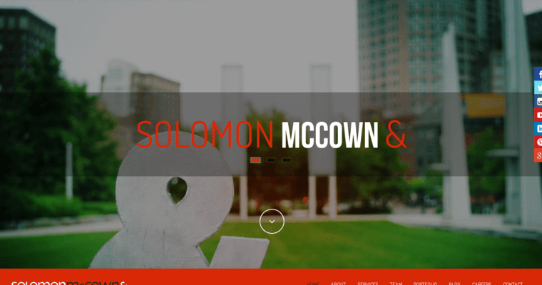 Home page of #9 Top Boston Public Relations Company: Solomon McCown
