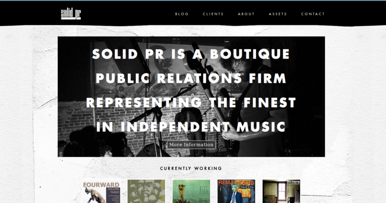 Home page of #1 Top Entertainment PR Business: Solid PR