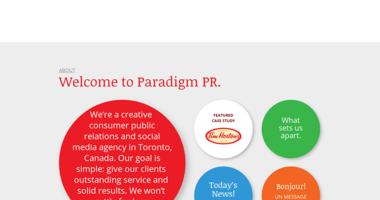 Team page of #4 Best Toronto Public Relations Agency: Paradigm PR