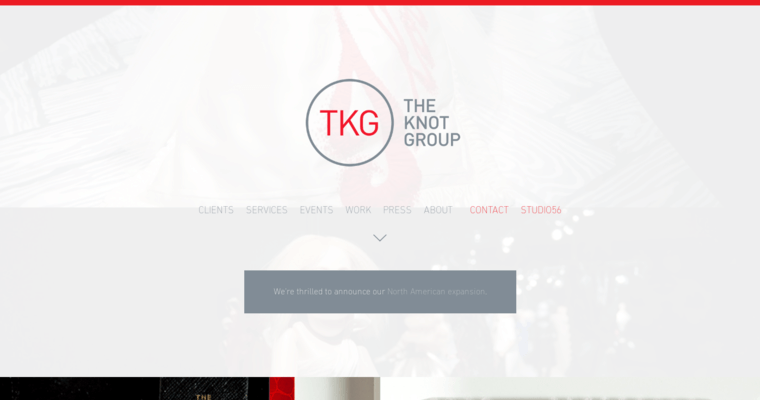 Work page of #9 Top Toronto Public Relations Company: The Knot Group