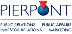  Best Public Relations Agency Logo: Pierpont Communications