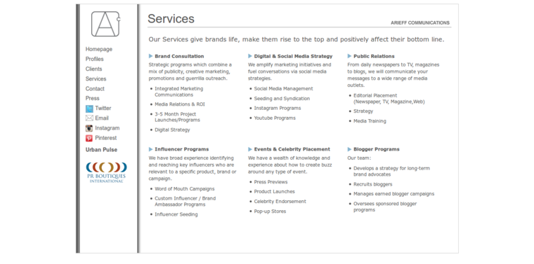 Service page for #8 Top ORM Agency - Arieff