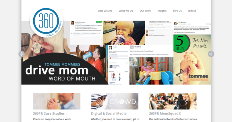 Home page of #1 Best Boston PR Business: 360 PR