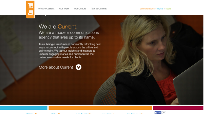 Home page of #10 Leading Corporate Public Relations Firm: Current