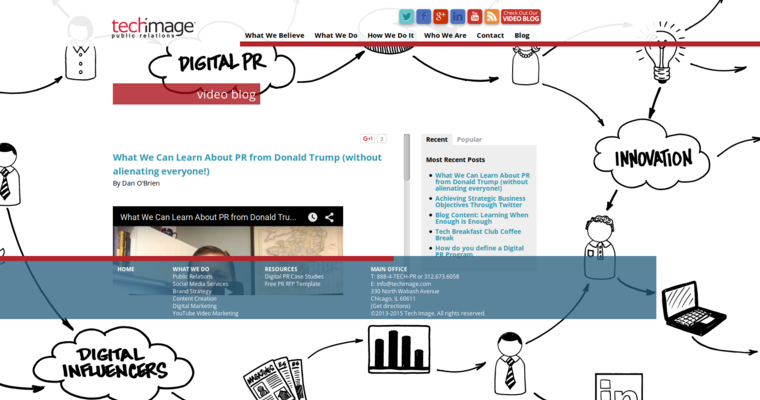 Blog page of #10 Best Online PR Firm: Tech Image