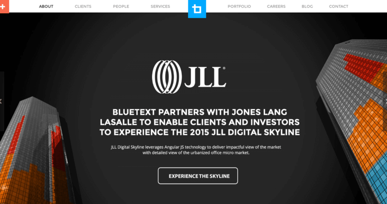 Home page of #2 Best Digital PR Firm: Bluetext