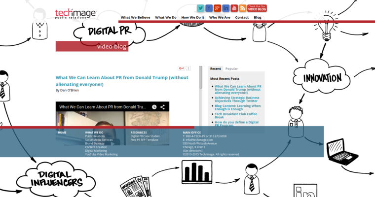 Blog page of #10 Leading Digital Public Relations Firm: Tech Image