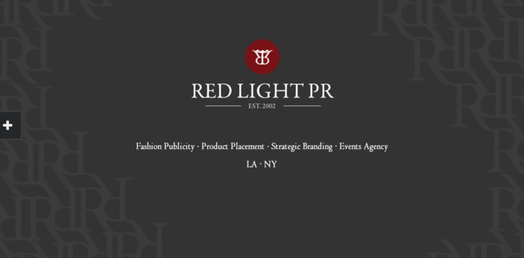 Home page of #4 Top Fashion Public Relations Company: Red Light
