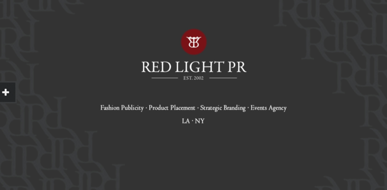 Home page of #5 Best Fashion Public Relations Agency: Red Light