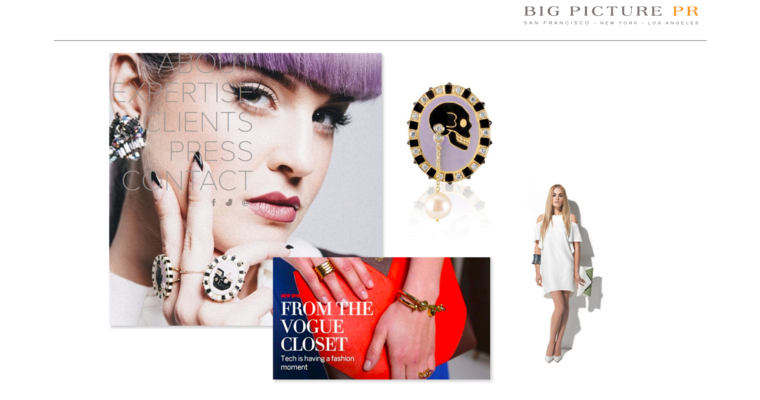 Home page of #3 Top Fashion Public Relations Business: Big Picture PR