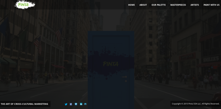 Home page of #5 Best Finance Public Relations Company: Pinta