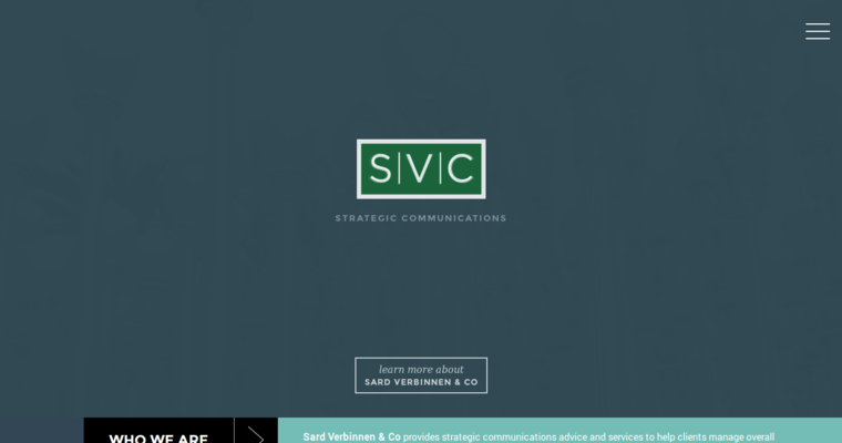 Home page of #3 Best Finance PR Company: Sard Verbinnen & Co