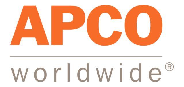  Best Finance Public Relations Agency Logo: APCO Worldwide