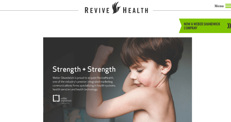 Home page of #9 Leading Health PR Agency: Revive Health