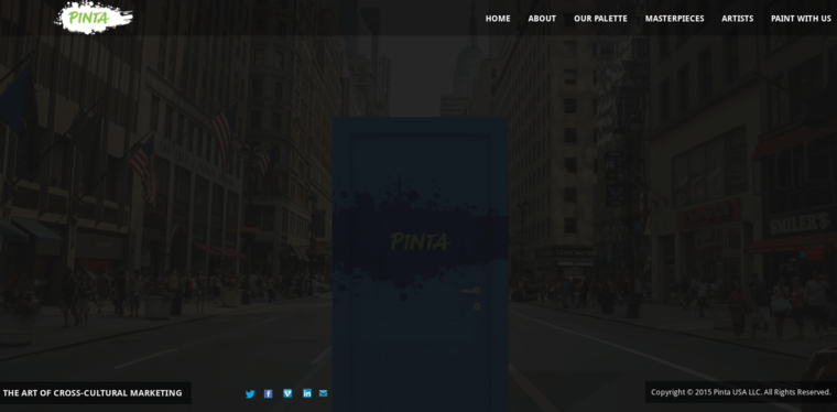 Home page of #4 Top LA Public Relations Agency: Pinta