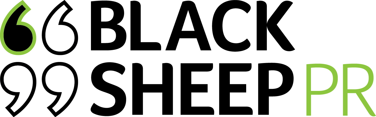 London Leading London PR Company Logo: Black Sheep PR
