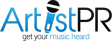  Best Entertainment Public Relations Business Logo: Artist PR