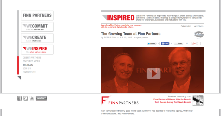 Blog page of #1 Top NYC Public Relations Business: Finn Partners