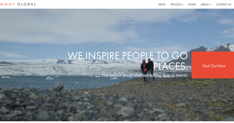 Home page of #10 Leading Travel Public Relations Agency: MMGY Global