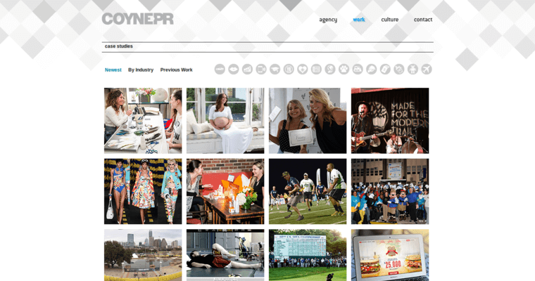 Work page of #8 Top Travel PR Business: Coyne PR