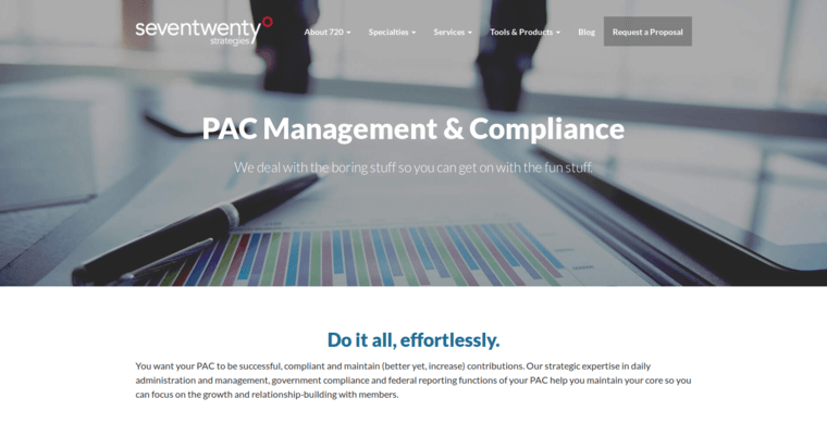 Service page of #2 Best DC PR Firm: SevenTwenty Strategies